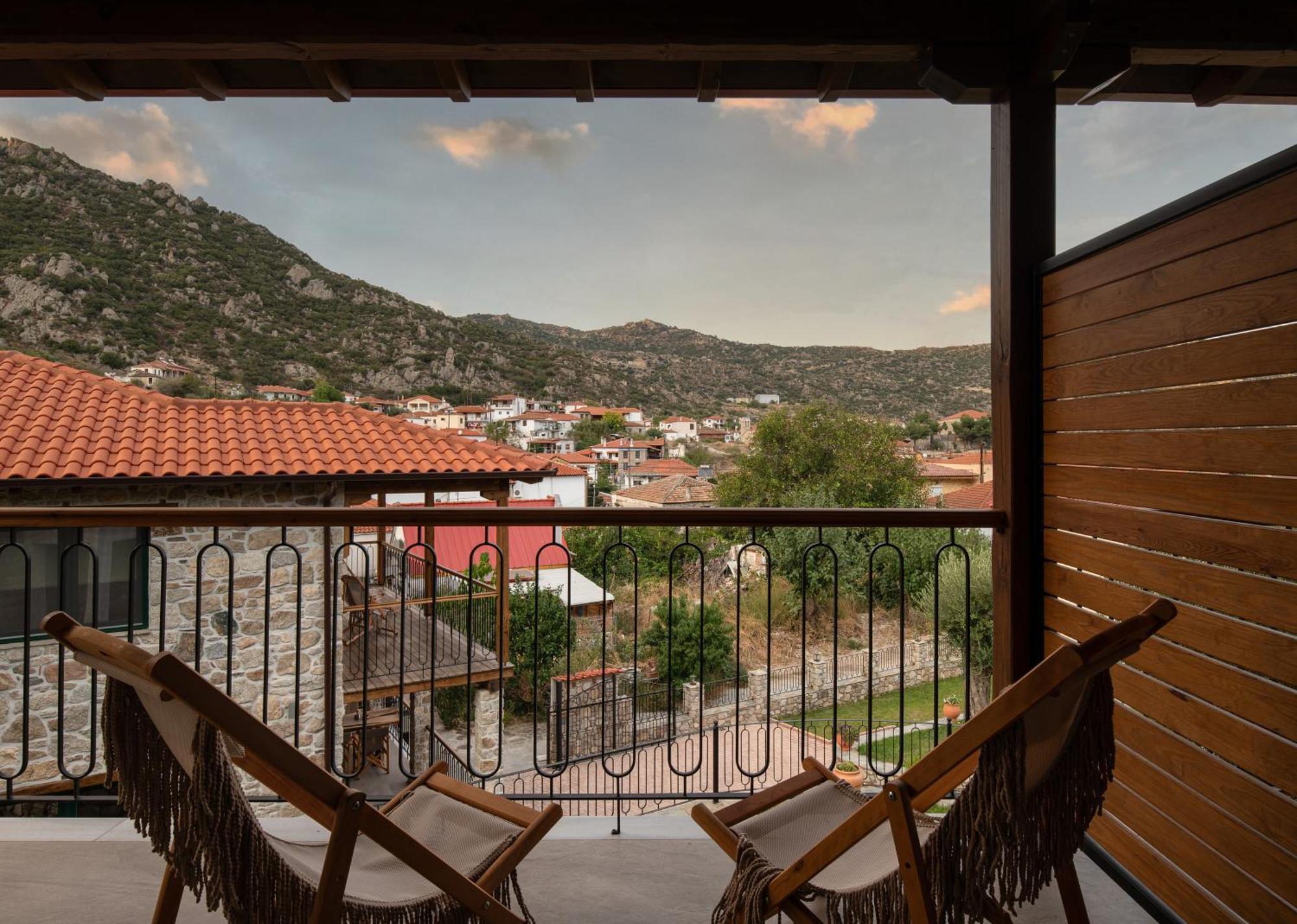סיקיה Lithos Villas Apollon מראה חיצוני תמונה