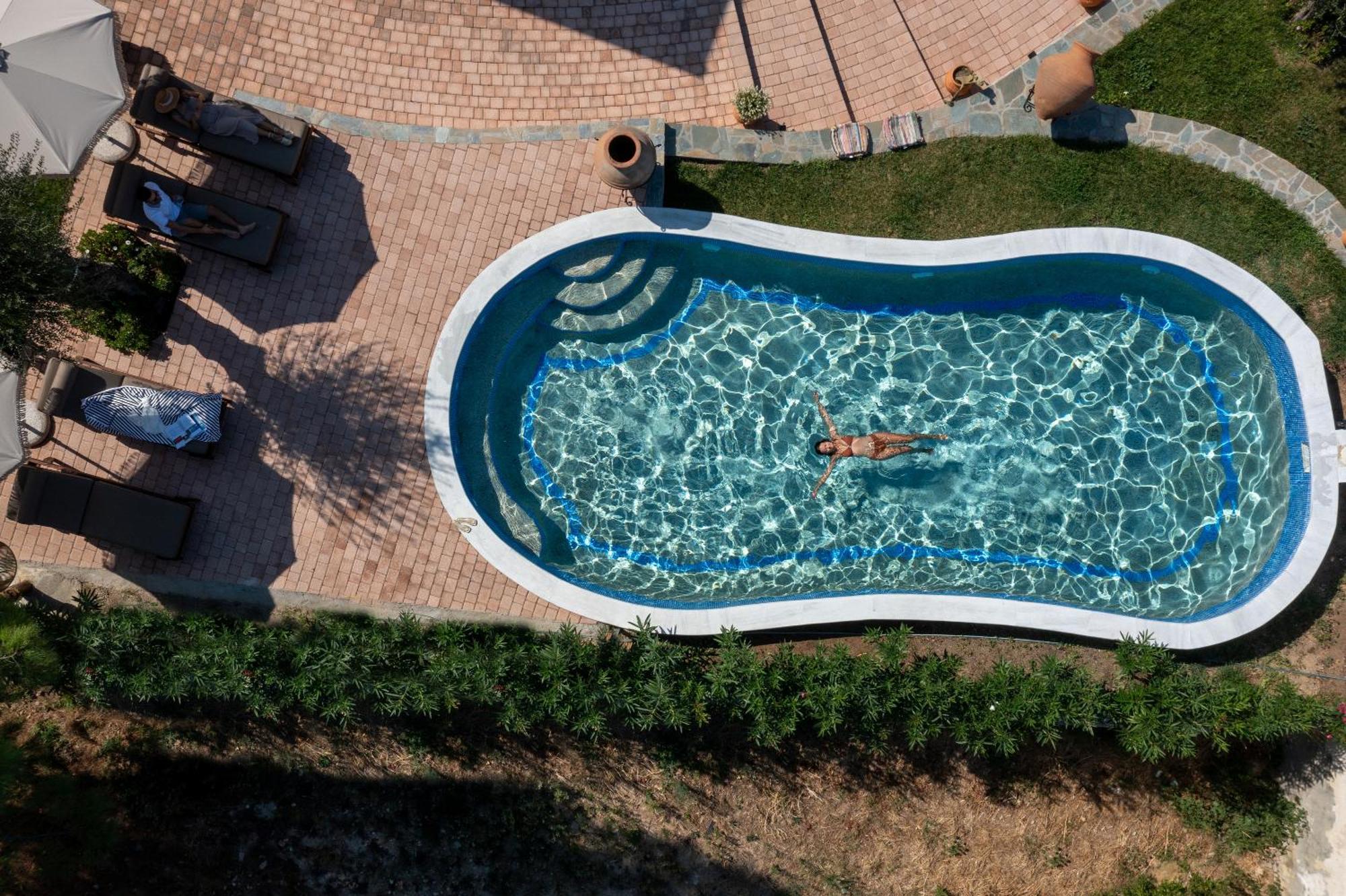סיקיה Lithos Villas Apollon מראה חיצוני תמונה