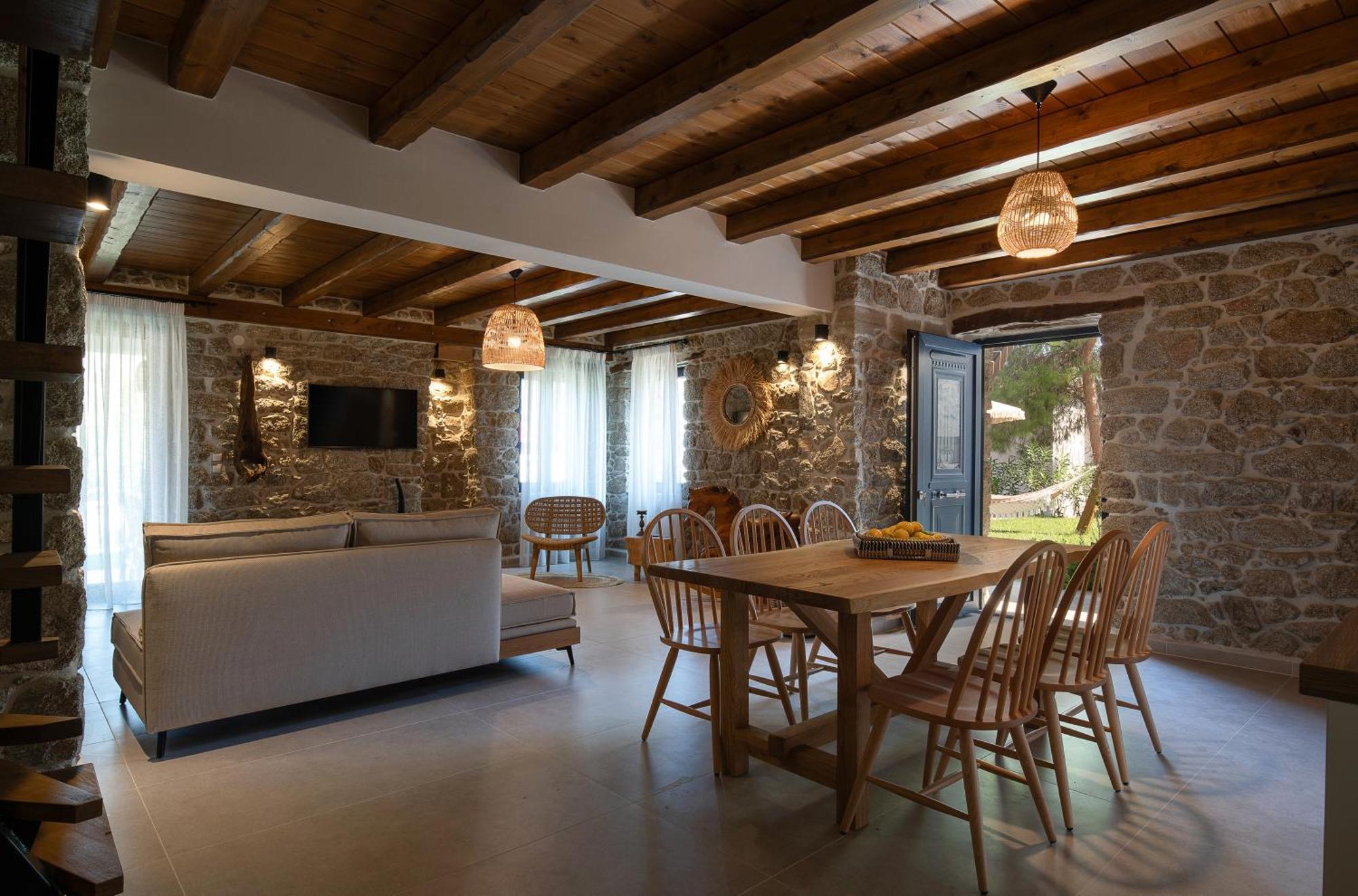 סיקיה Lithos Villas Apollon מראה חיצוני תמונה